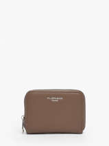 Portemonnee Grained Miniprix Bruin grained 20BE0902